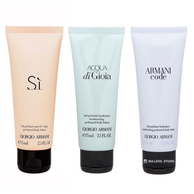 giorgio armani perfumed body lotion