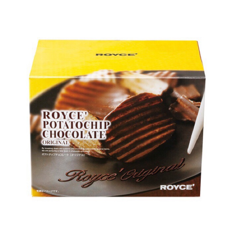 Royce’巧克力洋芋片預購10/21到貨寄出