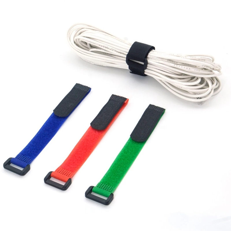 多功能魔術貼紮帶繞線器夾/可重複使用的緊固電纜線組織器/電纜線管理工具/線包適用於計算機、電視、家庭、汽車、電纜線組織器