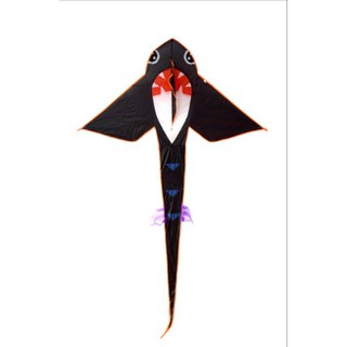 【風箏小舖】小鯊魚 造型風箏-玻璃纖維骨架 平紋 2.5~4級風力 鯊魚 小型 風箏