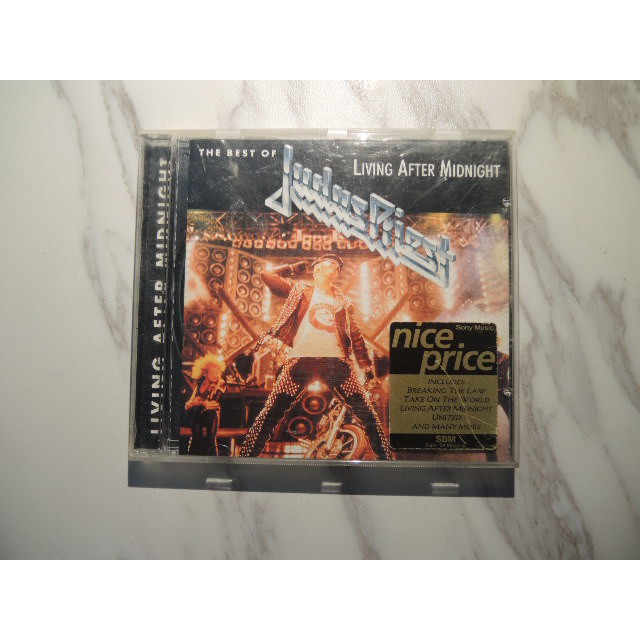 二手CD Judas Priest 猶大祭司 THE BEST OF LIVING AFTER MIDNIGHT 精選輯