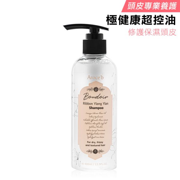 【Aroce’b艾珞皙】雙緞帶依蘭香氛洗髮露 400ml-頭皮養護