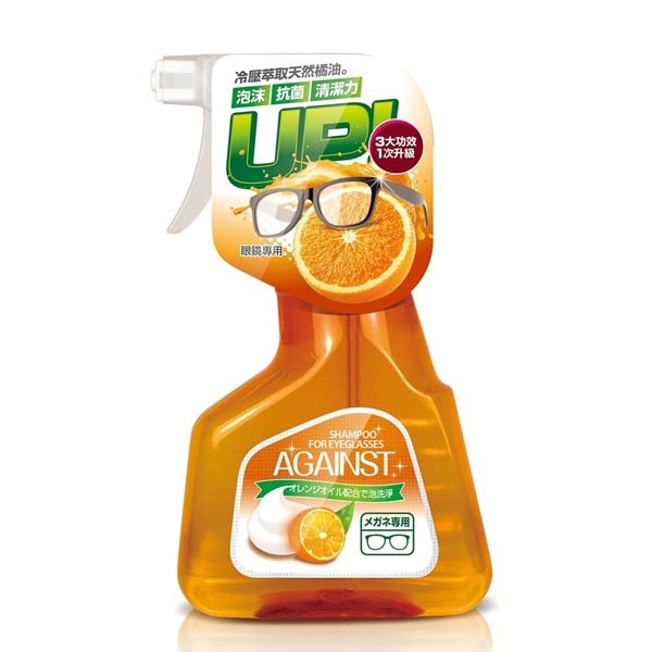 『睛湛眼鏡』快潔適橘油泡沫洗鏡液300ml(鏡框專用眼鏡清潔保養)