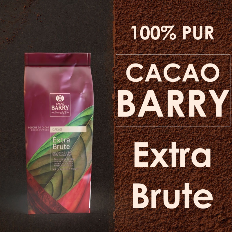 法國CACAO BARRY可可巴芮 紅棕色純可可粉 100% CACAO PUR COCOA POWDER EXTRA