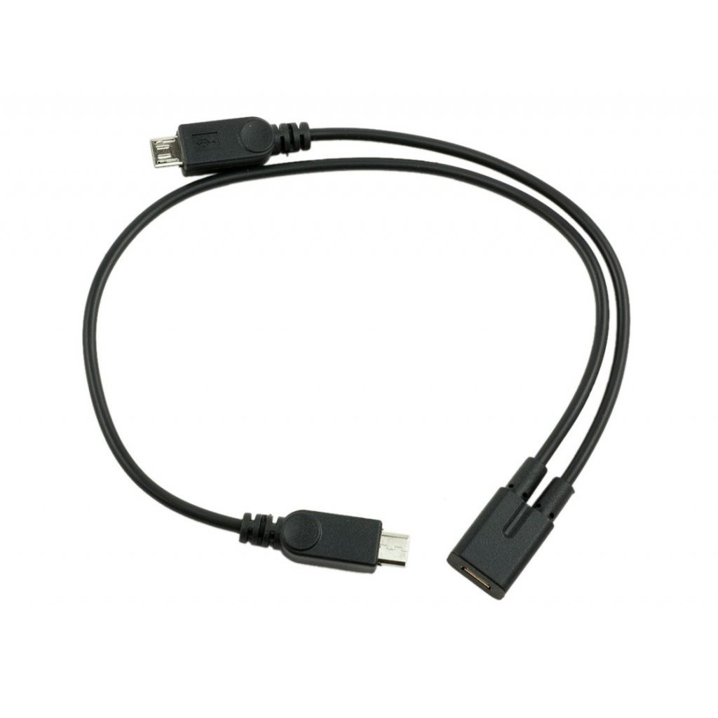 【莓亞科技】micro USB 1對2分配線(母對公)(含稅附發票NT$268)