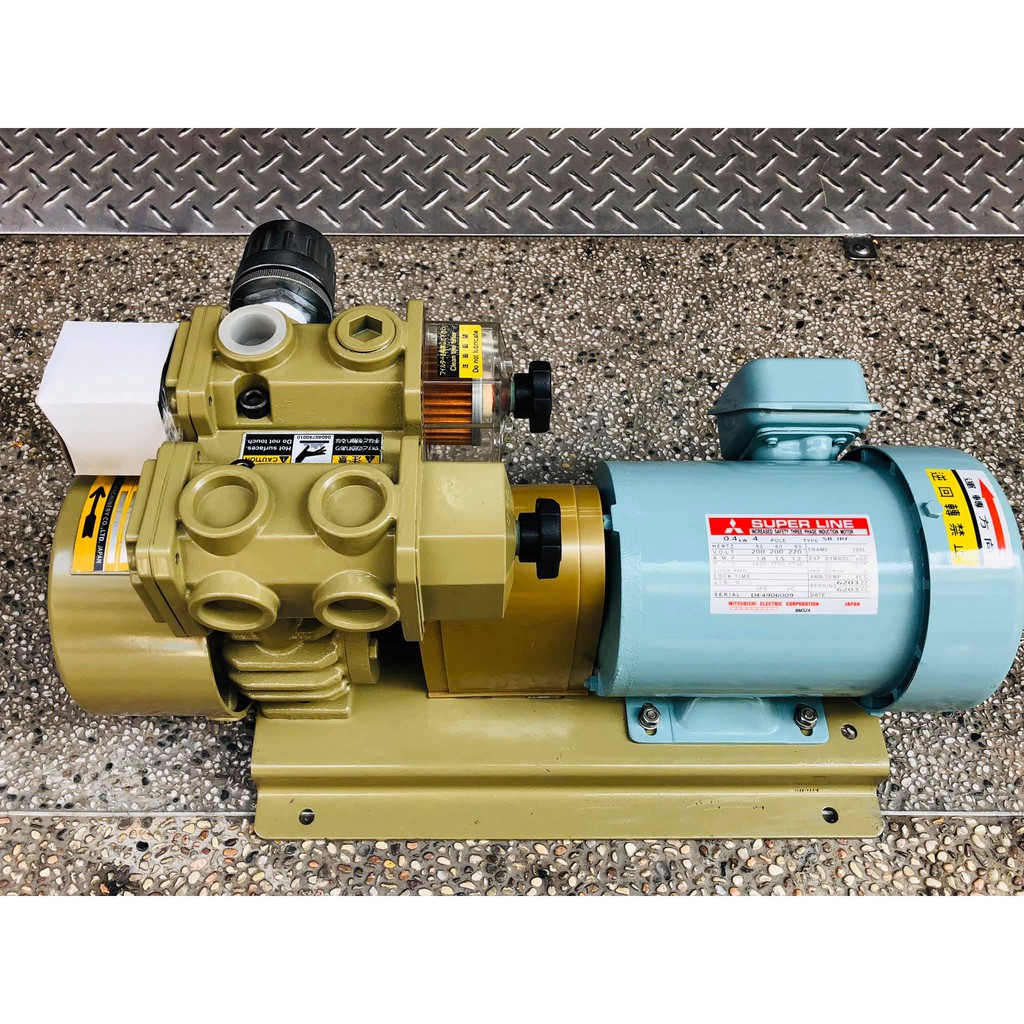 日本外匯整理品ORION 1/2HP 三相 乾式真空幫浦-印刷機幫浦-真空搬運-真空吸附-