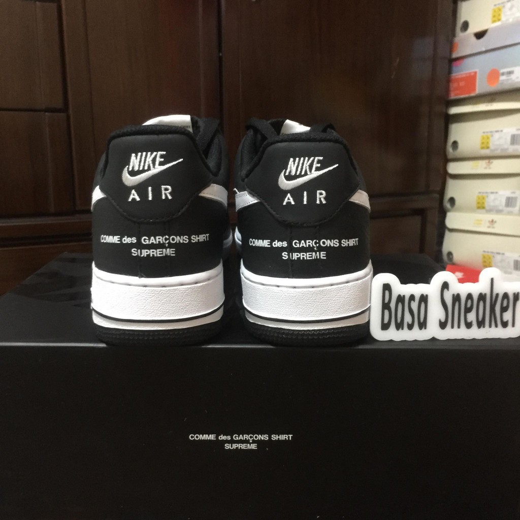 supreme x comme des garçons shirt nike air force 1