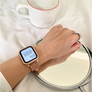 《24Hr出貨》Apple Watch 極簡風錶帶｜4色｜Apple Watch 不鏽鋼錶帶