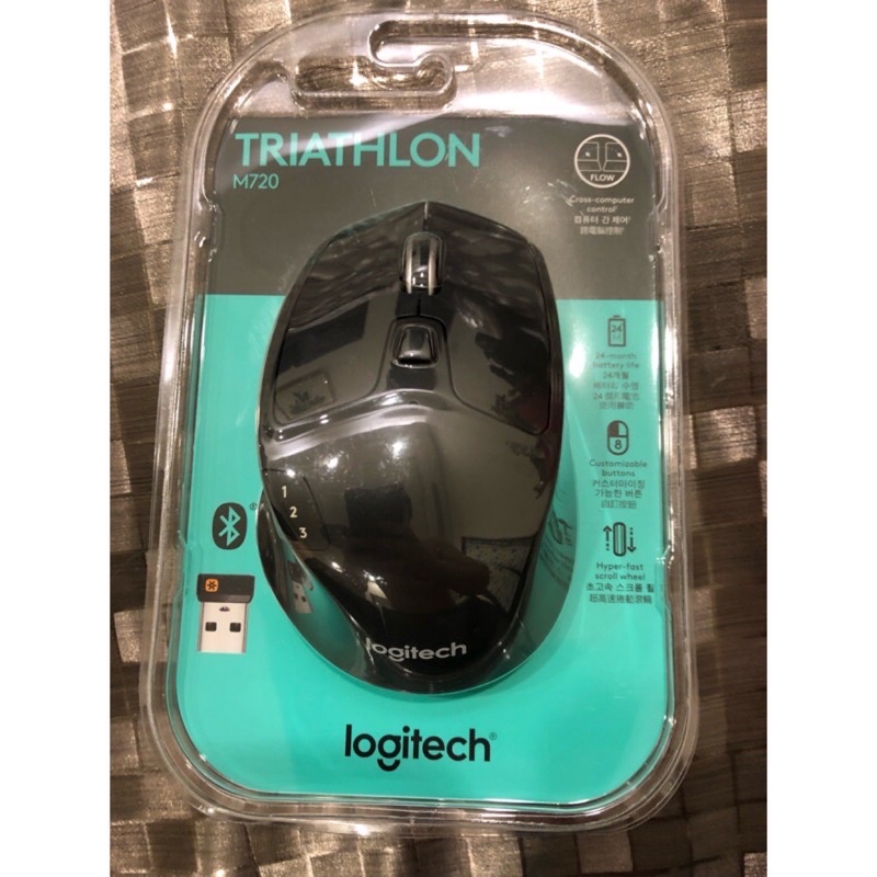 羅技 Logitech M720 Triathlon 多工跨平台無線滑鼠