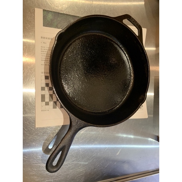 lodge 鑄鐵鍋 直徑26公分 10.25 Inch Cast Iron Skillet SKU: L8SK3