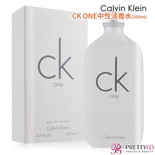 Calvin Klein CK ONE中性淡香水(100ml 200ml 100ml-tester)【美麗購】