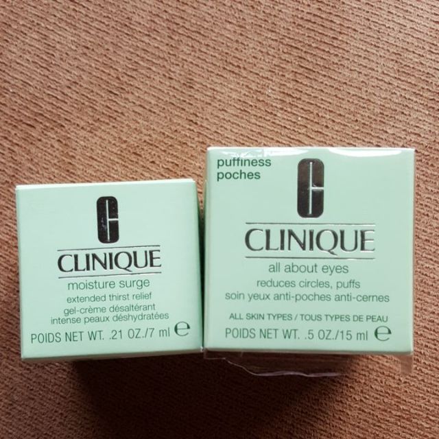 CLINIQUE 全效眼霜+ 超水感保濕凝膠 全新品