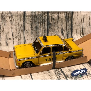 現貨 復古鐵件 汽車模型 美國紐約 黃色 計程車 TAXI
