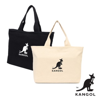 KANGOL 袋鼠 單肩拉鍊帆布托特包 手提包 帆布包 肩揹包 KANGOL包 托特包 小包 隨身包 AAStore