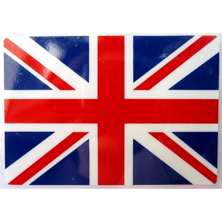 【車紅瑟】英國國旗-(9.2cm)#C-287(編號：E00942)防水 不脫落 機車貼紙 機車精品 汽車用品 行李箱貼