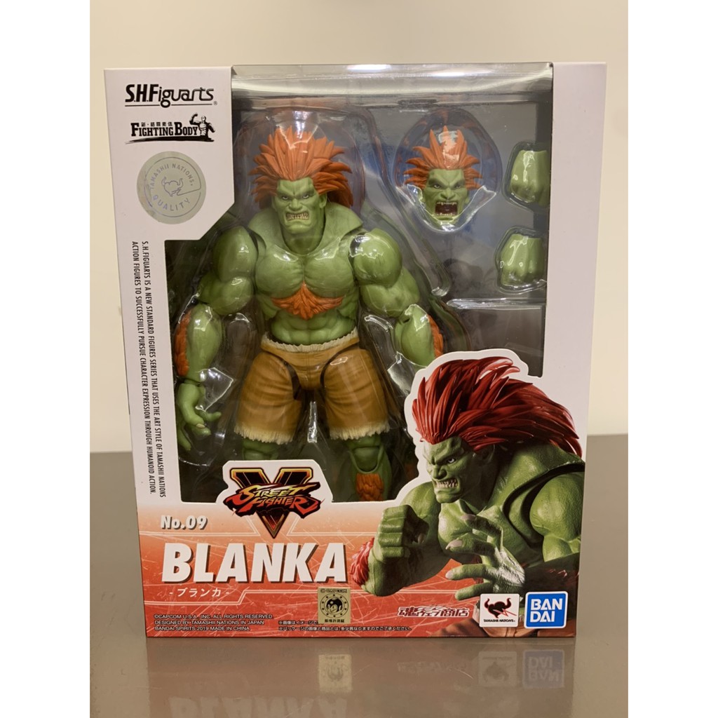 [錢沒有不見] 全新現貨 S.H.F SHF 快打旋風 街頭霸王 布蘭卡 BLANKA 代理