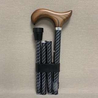 【好好杖】輕量化鋁合金材質|碳纖維花紋拐杖手杖|輕便登山杖|戶外旅遊手杖~台灣製造 品質最安心~免運費