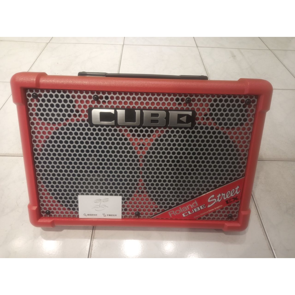 現貨免運紅色限定版ROLAND樂蘭Cube Street EX音箱 音響 3號低自電池供電立體聲擴大音箱 50W 50瓦