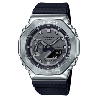 CASIO卡西歐 經典金屬八角造型G-SHOCK系列/GM-2100-1A