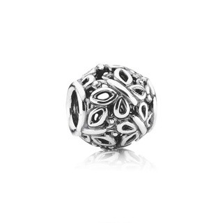 潘朵拉PANDORA絕版品{鏤空葉｝串飾$950