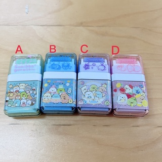 ［翹鬍子］日本 SAN-X 角落生物 角落小夥伴 角落公仔 滾輪 橡皮擦 擦布 四款