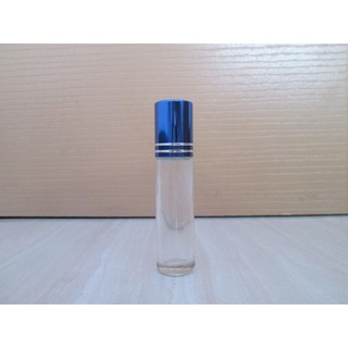 《水韻坊》8ml藍蓋銀邊滾珠瓶/玻璃瓶/香水瓶