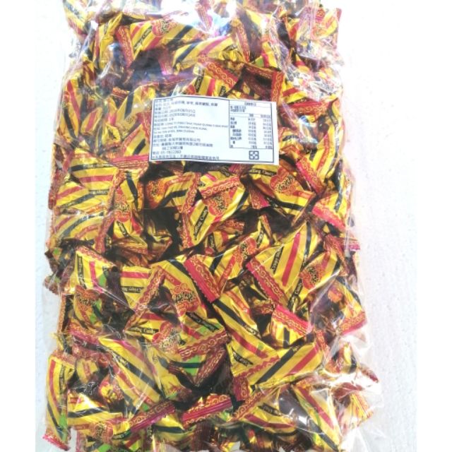 寶島零食～金瑞祥 滋滋脆酥心糖 花生酥糖 批發價3000公克裝!