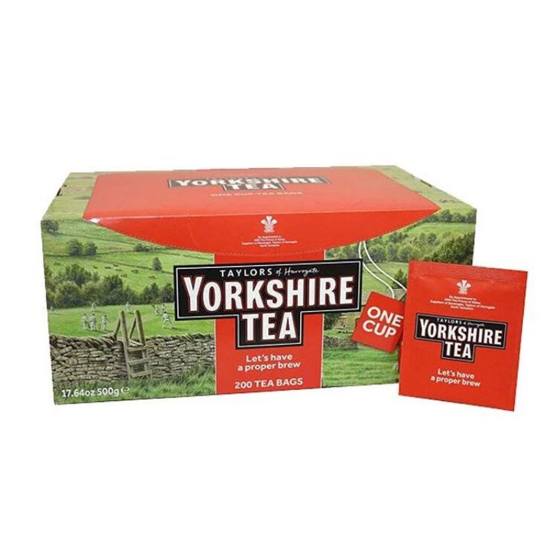 【珍裕亭嚴選】英國 泰勒茶 紅牌 約克夏紅茶 獨立包裝 /Yorkshire Tea