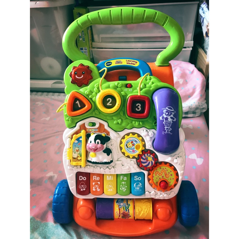 Vtech 聲光 學步車 （二手）