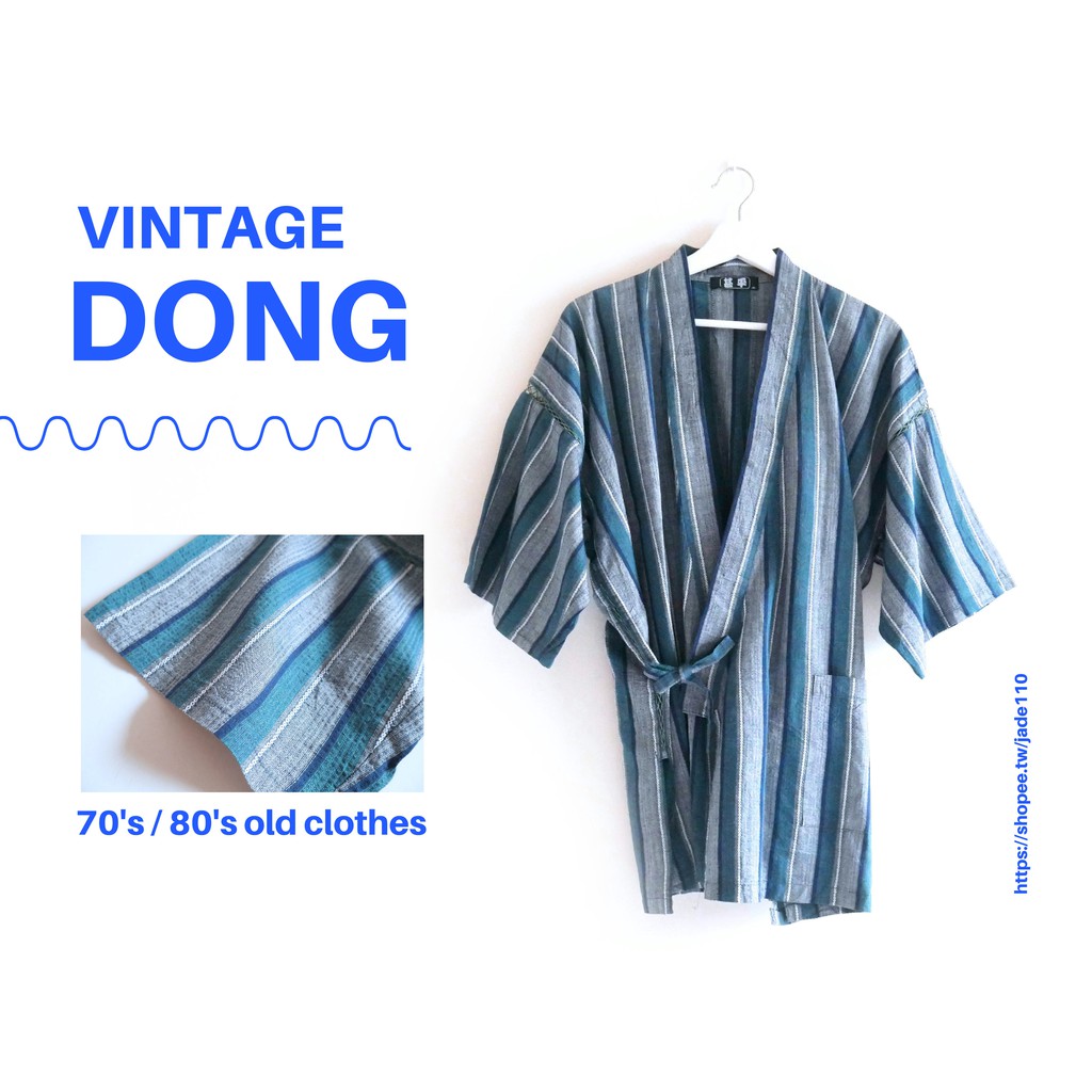 | 咚 咚 Vintage |日本古著-| 靈河記憶|短袖甚平、浴衣、和服