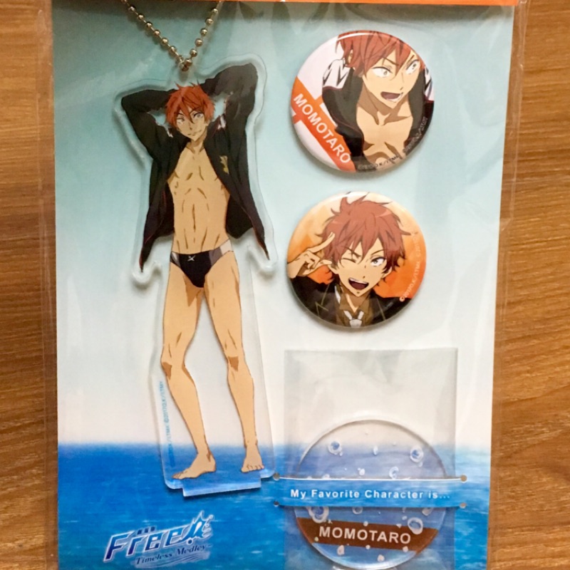 日版free 男子游泳部御子柴百太郎壓克力立牌吊飾徽章男子水泳部 蝦皮購物