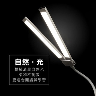 ≈多元化≈附發票 KINYO 觸控親子共讀夾燈 自然光。黃光 檯燈 PLED-4195 LED枱燈 夾燈