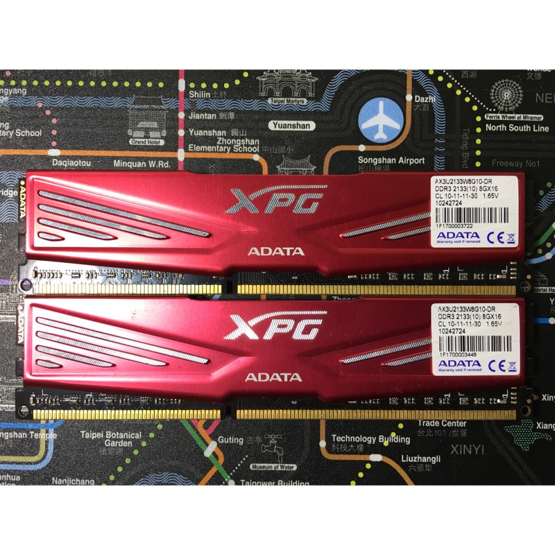 ADATA威剛 XPG DDR3 2133 8G 3入