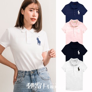 郵寄兵．現貨 POLO Ralph Lauren 女版 經典款大馬POLO衫