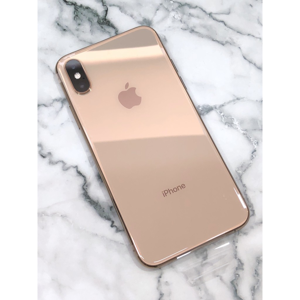 （保固內！）iPhone XS 金色 64G 原廠整新機（手機膜未撕未使用）保固至2020/06/03
