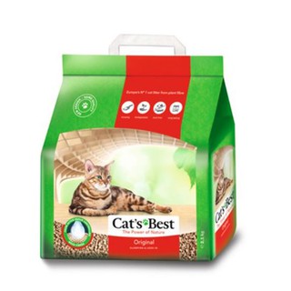 ★Petshop寵物網★【CAT'S BEST】德國凱優 凝結木屑砂 (紅標)5L約2.1kg
