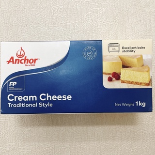 [ 舌尖上的美味 ] Anchor 安佳鮮奶油乳酪 Cream Cheese 紐西蘭 (奶素) 1公斤/包 ㊣