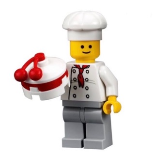 LEGO 樂高 10255 烘培師 Baker 含手持蛋糕 全新品, 集會廣場 城市系列 廚師 廚房
