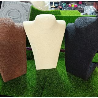 遇見~27cm 麻編織 項鍊頭架 頭架模特兒項鍊架 35cm 頸鍊架 擺攤用品 直播用品