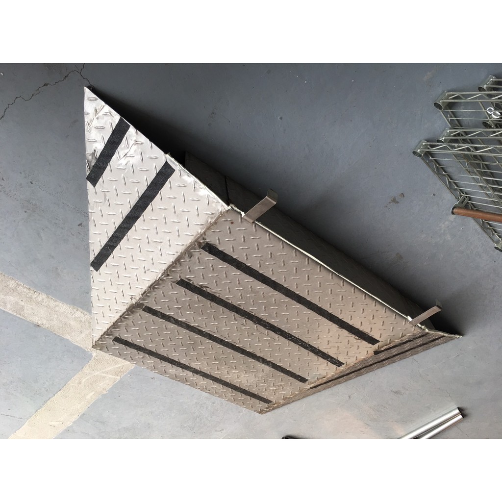 城市二手家具 白鐵斜坡板 斜坡板 白鐵板 門檻斜坡板 爬坡花紋白鐵板 二手斜坡板 蝦皮購物