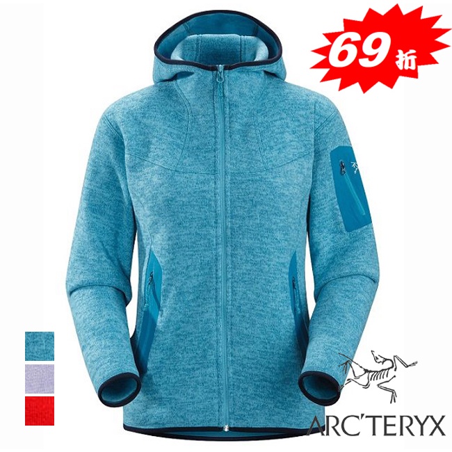 【台灣黑熊】加拿大 ARC'TERYX 始祖鳥 Covert Hoody 女款 連帽刷毛保暖外套 刷毛保暖夾克 中層衣