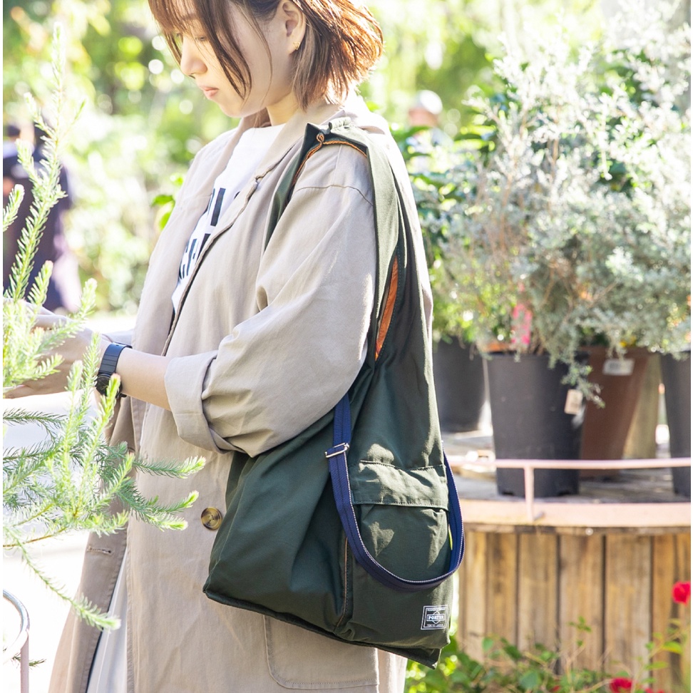 専門店では専門店ではPORTER BAGGER CVS BAG ネイビー エコバッグ