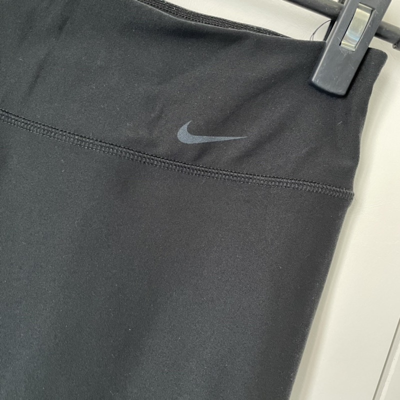 nike dri-fit黑色彈性緊身運動壓力褲瑜珈褲