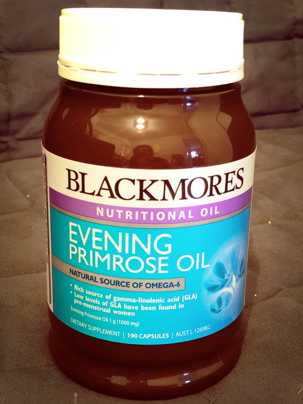 澳洲帶回Blackmores澳佳寶月見草油190顆1000mg_Evening Primrose Oil