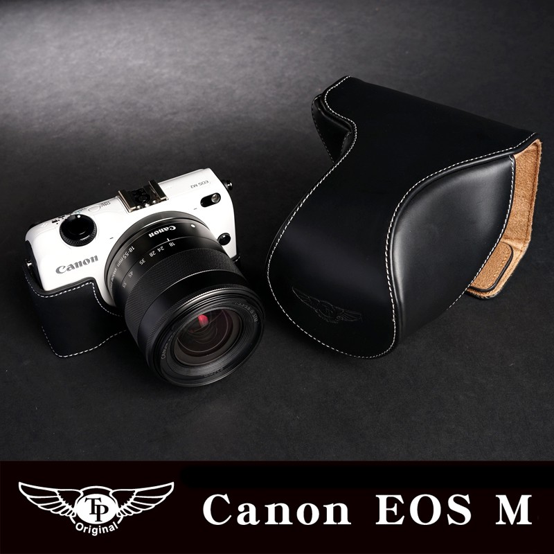 【TP original】Canon  EOS M 18-55mm變焦鏡 / 22mm定焦鏡 專用相機皮套