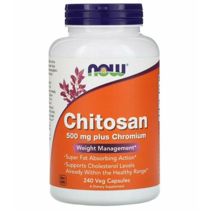 【美國原裝預購】Now Chitosan專利特級甲殼素 500mg 240顆素食膠囊