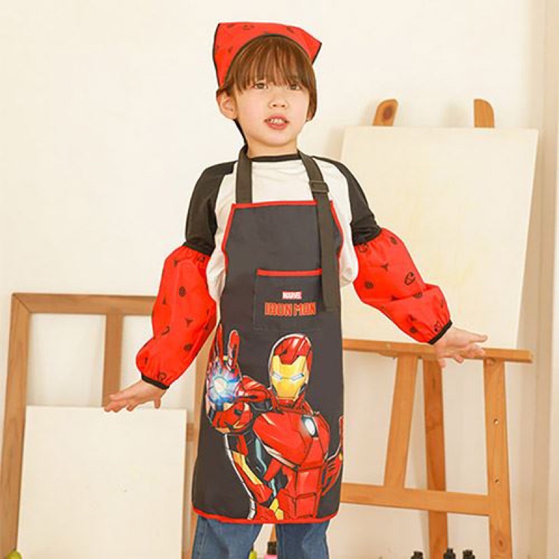 預購👒JJ韓國代購-鋼鐵人-3件式圍裙組(正版授權) #漫威 #鋼鐵人 #圍裙