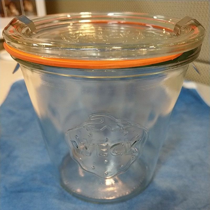 weck】德國透明玻璃保鮮罐🇩🇪Rundrand-Glas 100 | 蝦皮購物