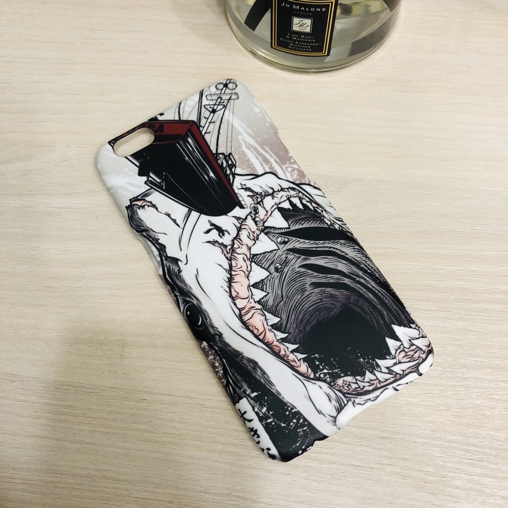 鯊魚 浮世繪 OPPO R9S 磨砂 硬殼 手機殼 現貨 特價 全新 只有一個