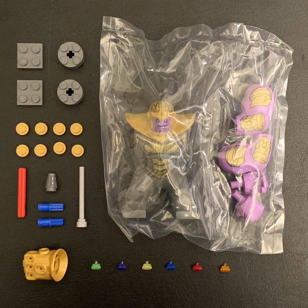 「樂高 軍團」LEGO 超級英雄 復仇者聯盟 76131 薩諾斯 滅霸 Thanos 無限手套 含寶石 武器 SH576